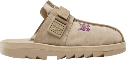 Needles x Reebok Beatnik Slides 'Canvas' 100207687 Needles x Reebok Beatnik Slides 'Canvas' 100207687