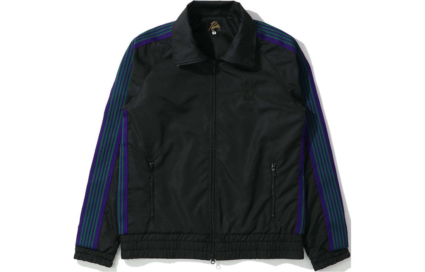 Needles x Union SS24 Unisex Black Windproof Polyester Jacket 202411076070402641