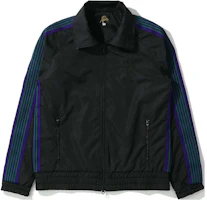 Needles x Union SS24 Unisex Black Windproof Polyester Jacket 202411076070402641 Needles x Union SS24 Unisex Black Windproof Polyester Jacket 202411076070402641