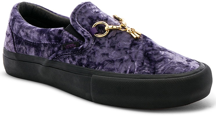 Needles x Vans Slip-On 'Purple Velvet' VN0A3QXYSHZ Lookbook Needles x Vans Slip-On 'Purple Velvet' VN0A3QXYSHZ