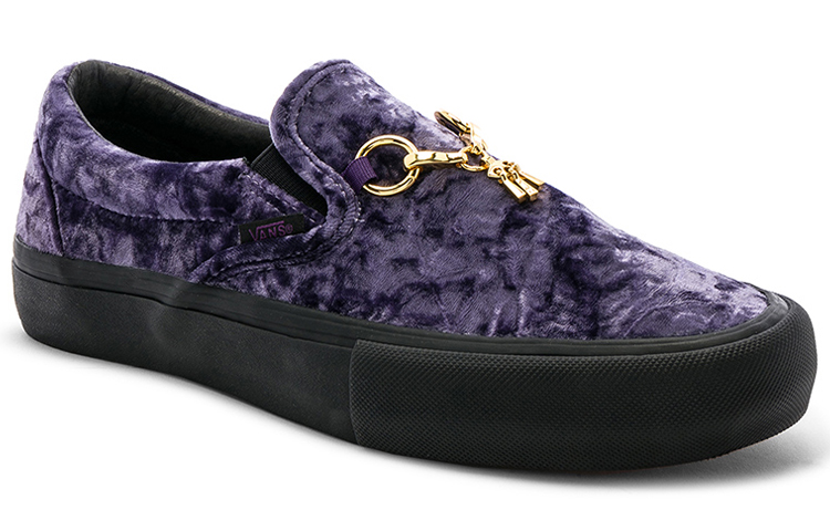 Lookbook Needles x Vans Slip-On 'Baldu Ungu' VN0A3QXYSHZ