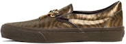 Buy Needles x Vans Vault Classic Slip-On V 'Animal Print - Brown' VN0A3QXY2GU