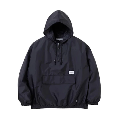 NBHD Anorak Jacket Solid Color with Large Pocket Design. 232TSNH-JKM09