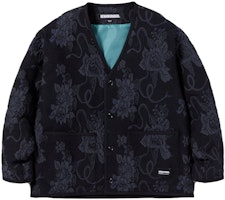 NEIGHBORHOOD Button Jacquard V-Neck Casual Jacket 232utnh-jkm06 NEIGHBORHOOD Button Jacquard V-Neck Casual Jacket 232utnh-jkm06