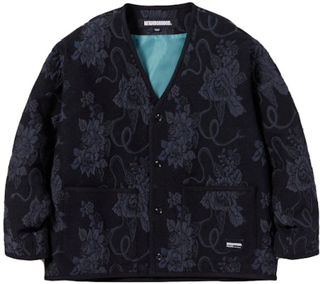 Chaqueta Casual de Punto con Botones y Cuello en V NEIGHBORHOOD. 232utnh-jkm06 Order Chaqueta Casual de Punto con Botones y Cuello en V NEIGHBORHOOD. 232utnh-jkm06