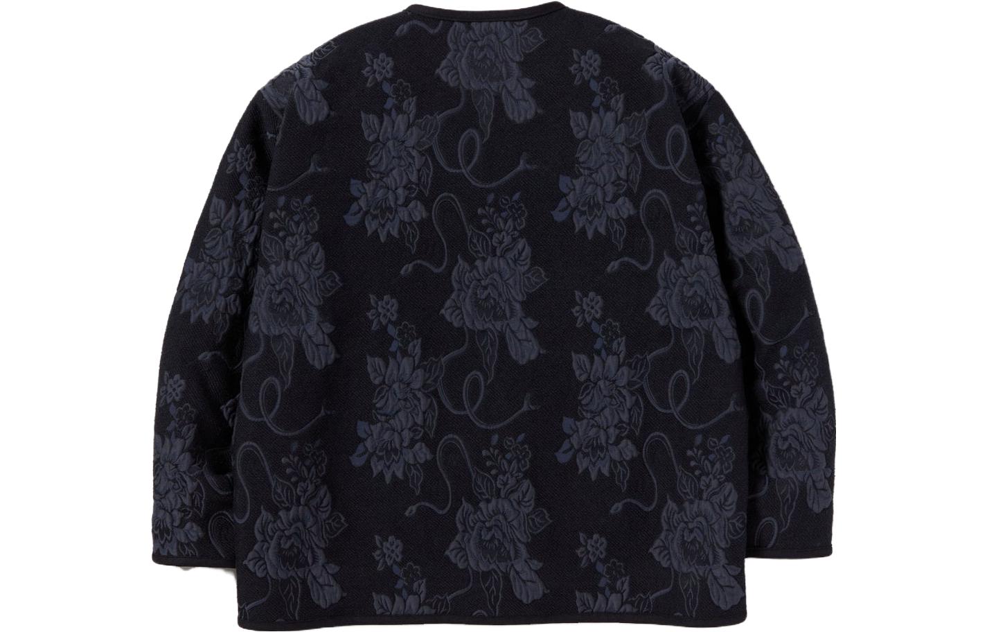 Lookbook Chaqueta Casual de Punto con Botones y Cuello en V NEIGHBORHOOD. 232utnh-jkm06