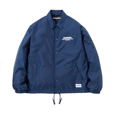 NBHD Casual Button-Up Jacket with Lettering Design. 232tsnh-jkm01