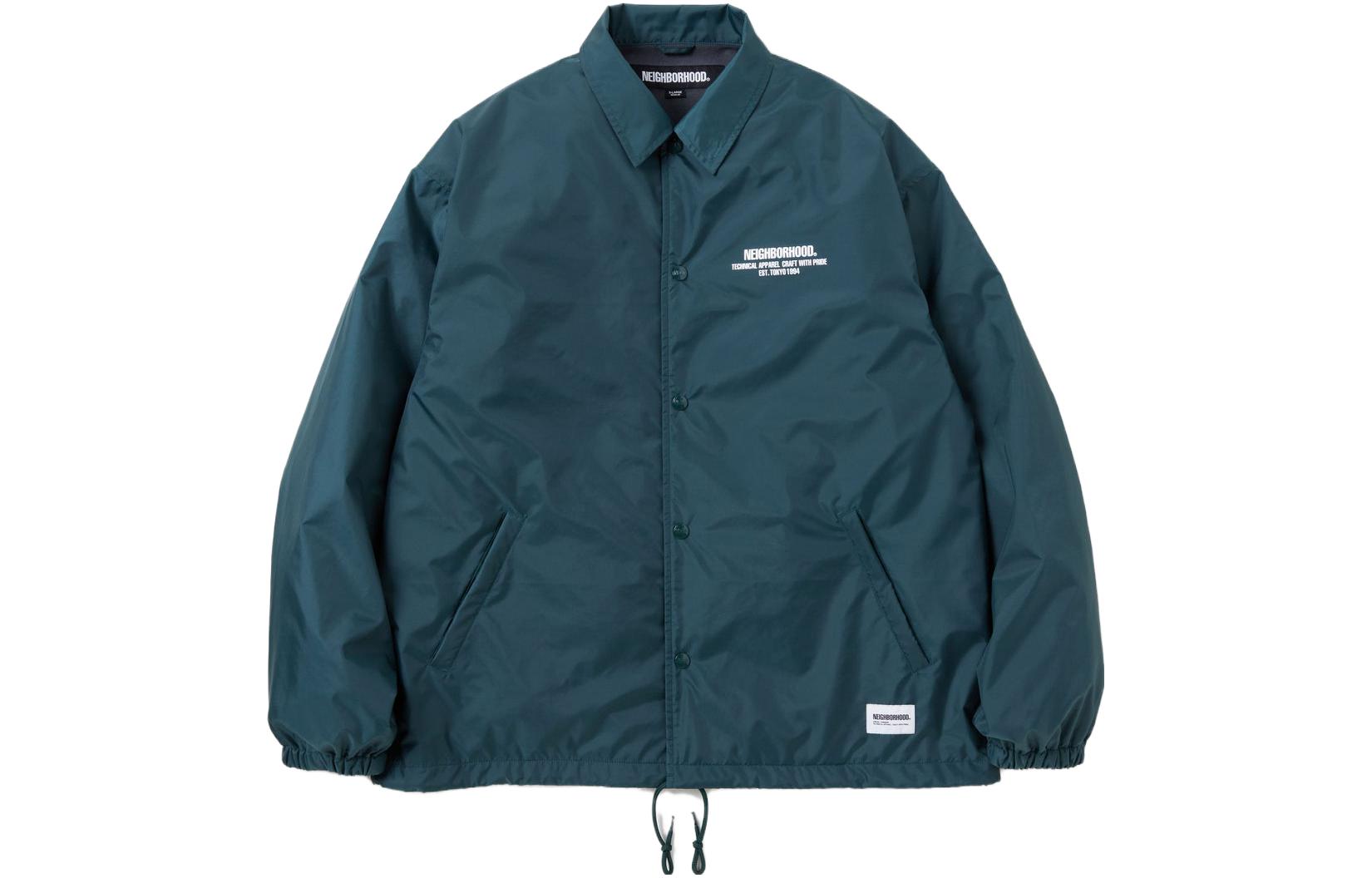 Order NEIGHBORHOOD 字母設計休閒襯衫式外套 232tsnh-jkm01