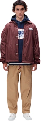 NEIGHBORHOOD 字母設計休閒襯衫式外套 232tsnh-jkm01 Shop NEIGHBORHOOD 字母設計休閒襯衫式外套 232tsnh-jkm01