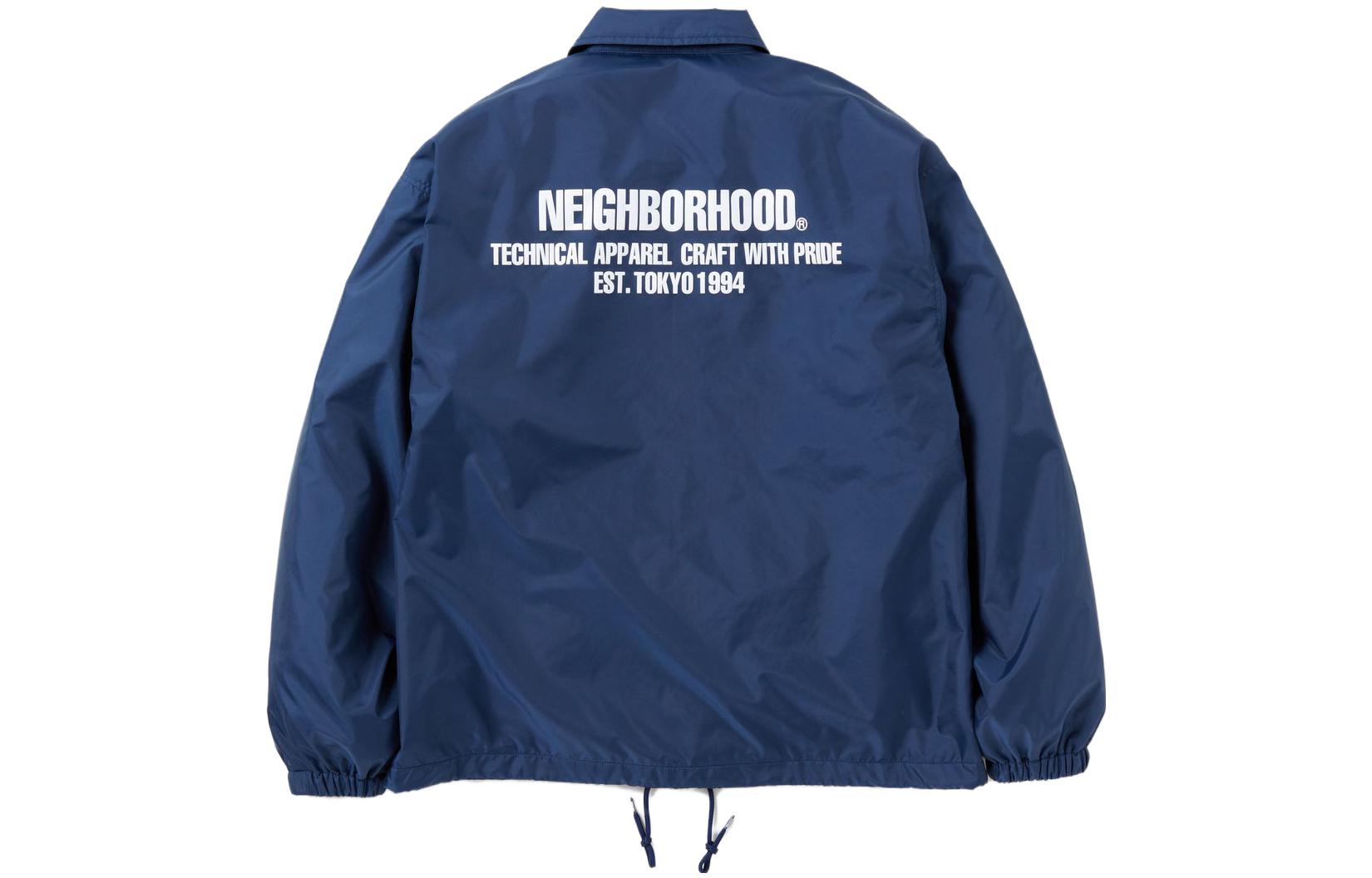 Sizing NEIGHBORHOOD 字母設計休閒襯衫式外套 232tsnh-jkm01