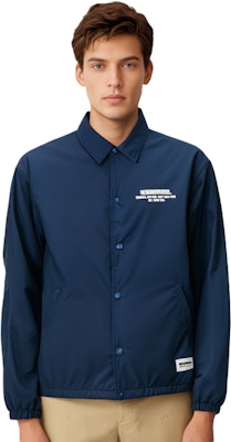 NEIGHBORHOOD 字母設計休閒襯衫式外套 232tsnh-jkm01 1