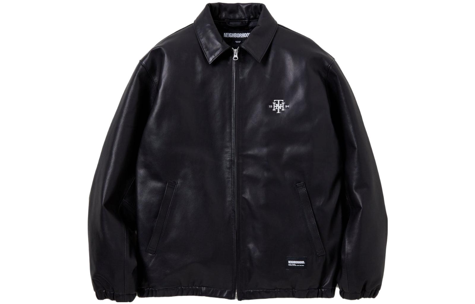 NEIGHBORHOOD  Casual Zip-Up Solid Color Jacket. 232sznh-jkm02