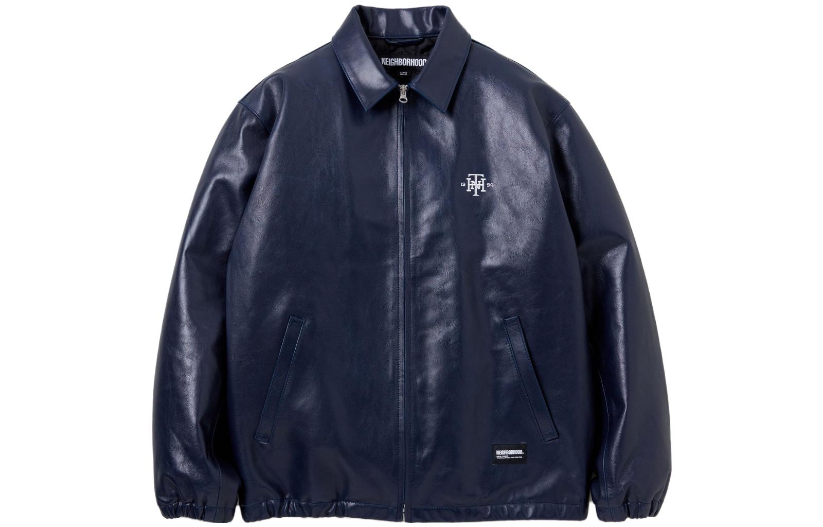 Order NEIGHBORHOOD 休閒純色拉鍊外套 232sznh-jkm02