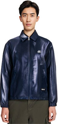 NEIGHBORHOOD 休閒純色拉鍊外套 232sznh-jkm02 Shop NEIGHBORHOOD 休閒純色拉鍊外套 232sznh-jkm02