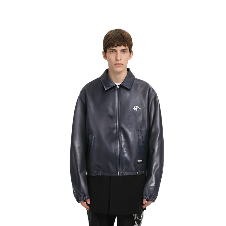 Details for NEIGHBORHOOD 休閒純色拉鍊外套 232sznh-jkm02