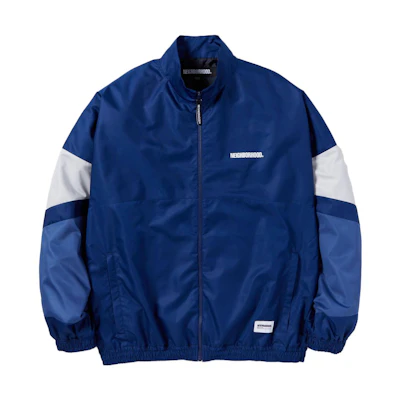 NBHD Colorblock Track Jacket with Letter Print. 232AQNH-JKM01