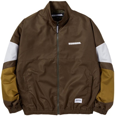 NEIGHBORHOOD 字母印花拼色運動外套. 232AQNH-JKM01 4