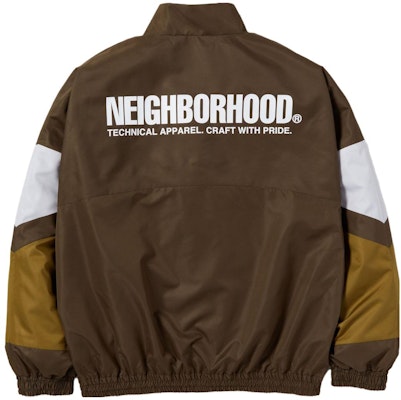 NEIGHBORHOOD 字母印花拼色運動外套. 232AQNH-JKM01 5