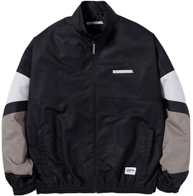 NEIGHBORHOOD 字母印花拼色運動外套. 232AQNH-JKM01 Order NEIGHBORHOOD 字母印花拼色運動外套. 232AQNH-JKM01