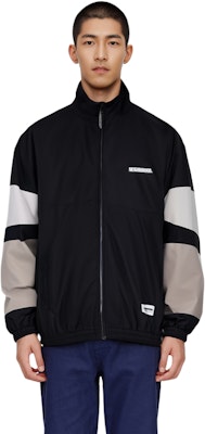 NEIGHBORHOOD 字母印花拼色運動外套. 232AQNH-JKM01 Details for NEIGHBORHOOD 字母印花拼色運動外套. 232AQNH-JKM01