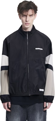 NEIGHBORHOOD 字母印花拼色運動外套. 232AQNH-JKM01 1