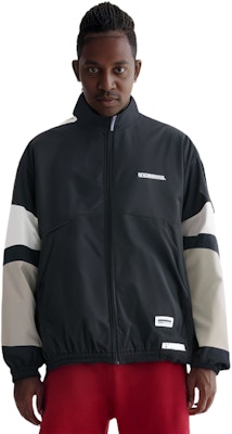 NEIGHBORHOOD 字母印花拼色運動外套. 232AQNH-JKM01 2