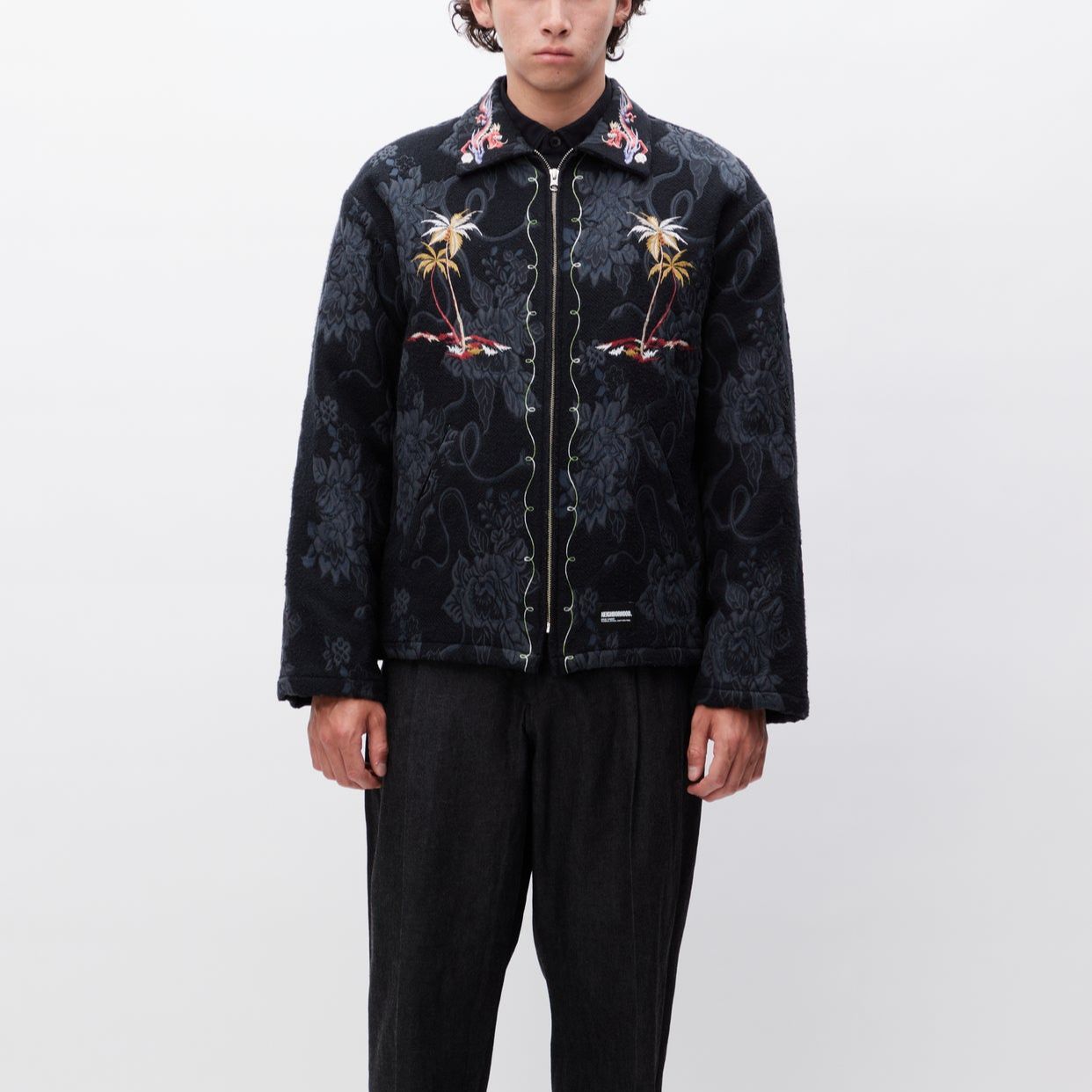 Shop Chaqueta Casual con Cremallera y Bordado de Animales NEIGHBORHOOD. 232utnh-jkm04