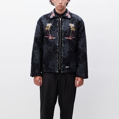 Chaqueta Casual con Cremallera y Bordado de Animales NEIGHBORHOOD. 232utnh-jkm04 Shop Chaqueta Casual con Cremallera y Bordado de Animales NEIGHBORHOOD. 232utnh-jkm04