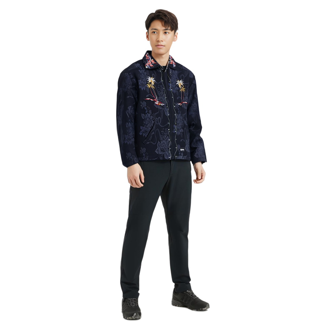 Sizing Chaqueta Casual con Cremallera y Bordado de Animales NEIGHBORHOOD. 232utnh-jkm04