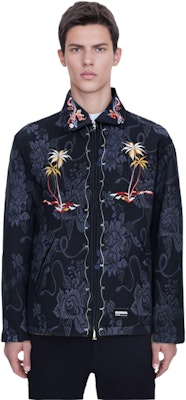 Chaqueta Casual con Cremallera y Bordado de Animales NEIGHBORHOOD. 232utnh-jkm04 Cheap Chaqueta Casual con Cremallera y Bordado de Animales NEIGHBORHOOD. 232utnh-jkm04