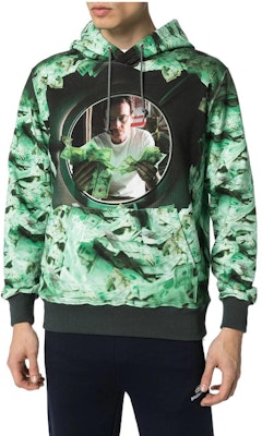 NEIGHBORHOOD 绿色图案印花抽绳连帽卫衣 192UWNHCSM-02S Lookbook NEIGHBORHOOD 绿色图案印花抽绳连帽卫衣 192UWNHCSM-02S