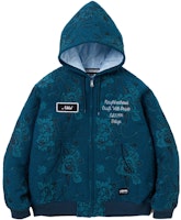 NEIGHBORHOOD Hooded Full-Zip Letter Pattern Jacket. 232utnh-jkm05 NEIGHBORHOOD Hooded Full-Zip Letter Pattern Jacket. 232utnh-jkm05