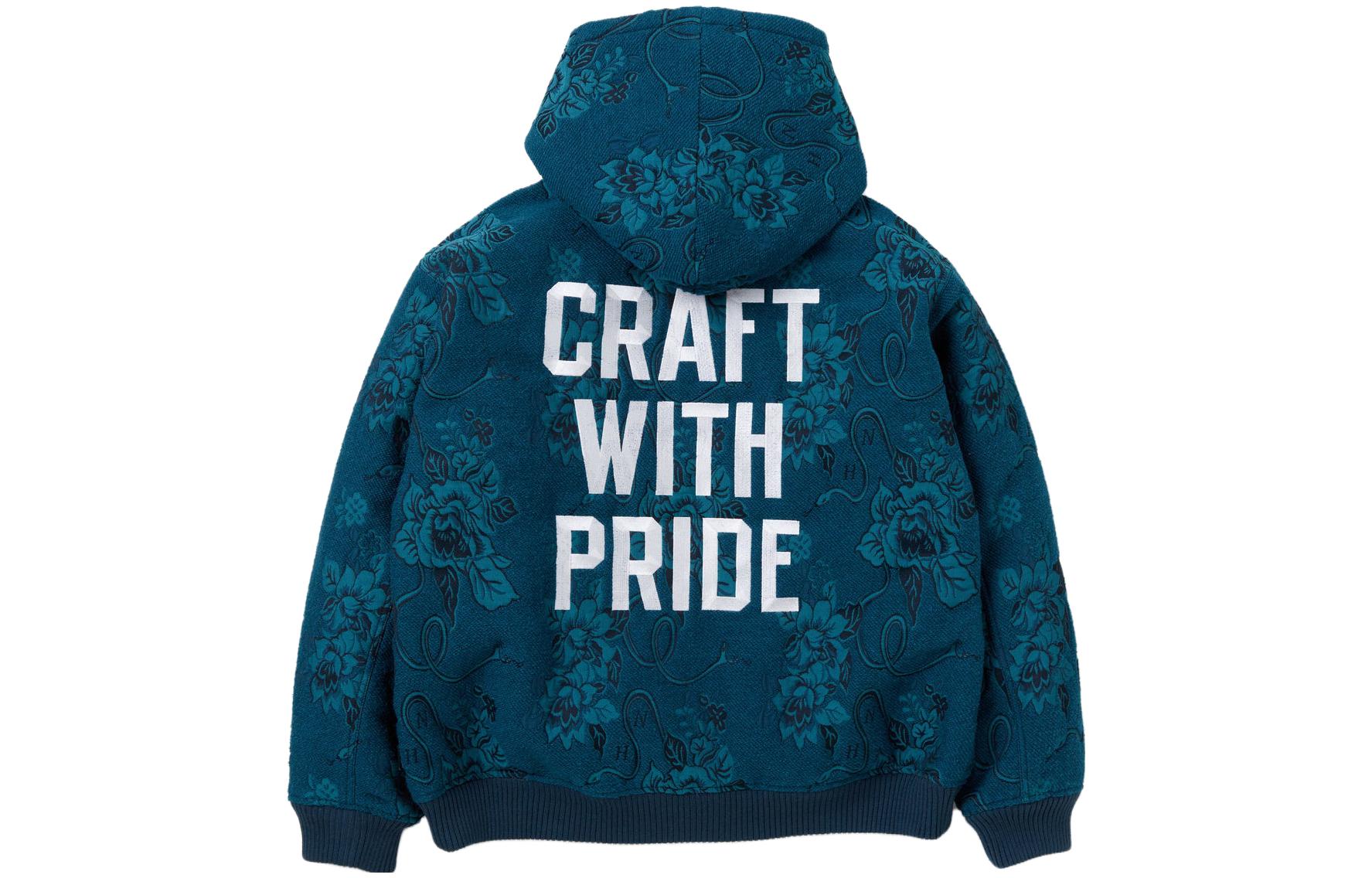 Shop Jaket Hoodie Full-Zip Motif Huruf NEIGHBORHOOD. 232utnh-jkm05