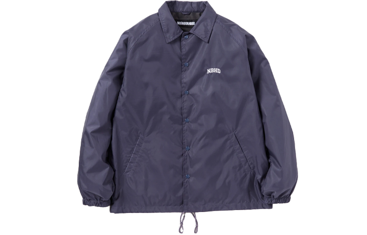 Lookbook NEIGHBORHOOD 刺繡字母領口教練外套. 212TSNH-JKM01