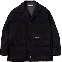 NEIGHBORHOOD Patchwork Button-Up Casual Jacket 232utnh-jkm02 NEIGHBORHOOD Patchwork Button-Up Casual Jacket 232utnh-jkm02