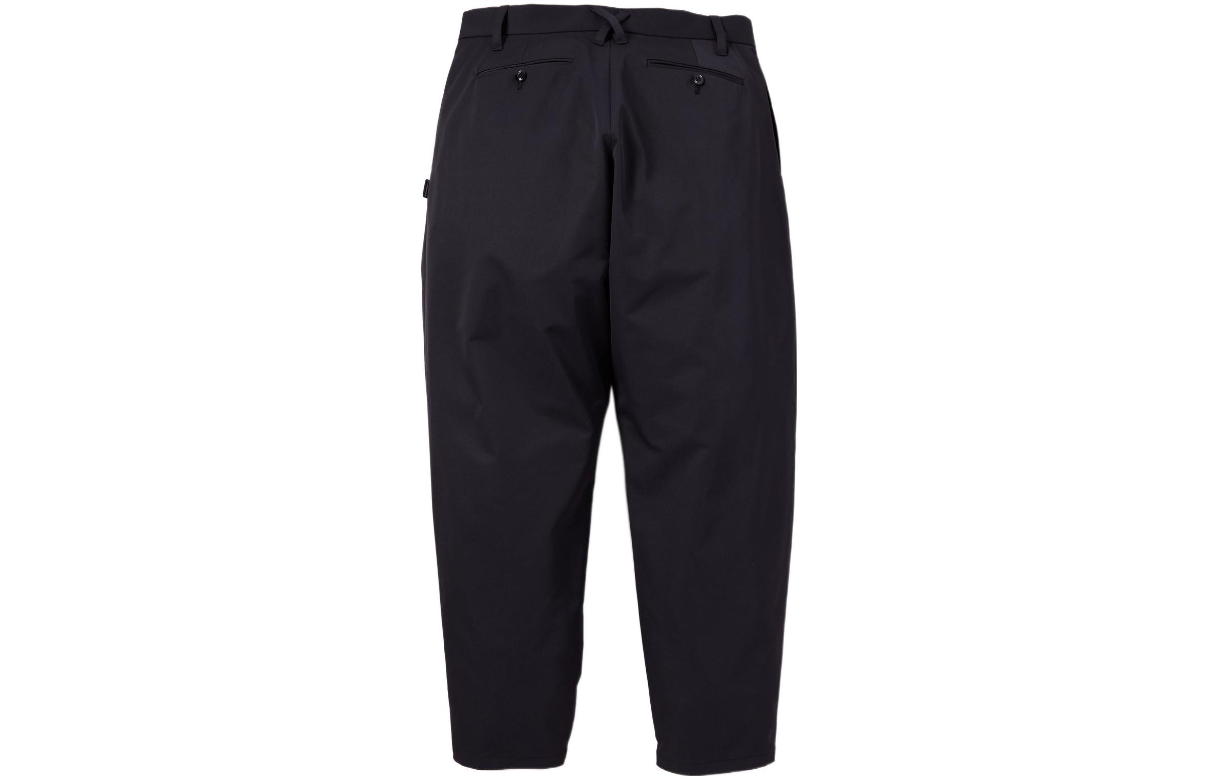 Shop 네이버후드 플레인 버튼 캐주얼 팬츠. 221SPNH-PTM01