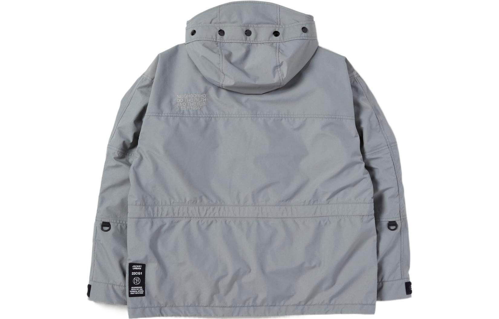 Lookbook NEIGHBORHOOD 素色長袖連帽外套 221TSNH-JKM09