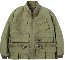 NEIGHBORHOOD Solid Color Multi-Pocket Loose-Fit Jacket 221UTNH-JKM01 NEIGHBORHOOD Solid Color Multi-Pocket Loose-Fit Jacket 221UTNH-JKM01