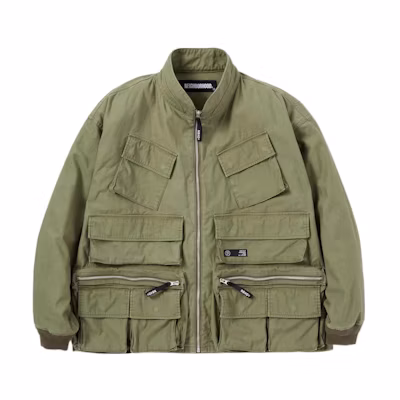 NBHD Solid Color Multi-Pocket Loose-Fit Jacket 221UTNH-JKM01