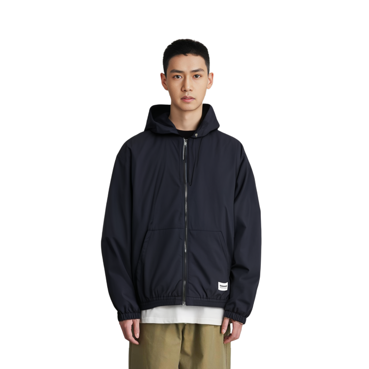 Sizing Chaqueta con Capucha y Cremallera NEIGHBORHOOD Color Sólido. 232TSNH-JKM03