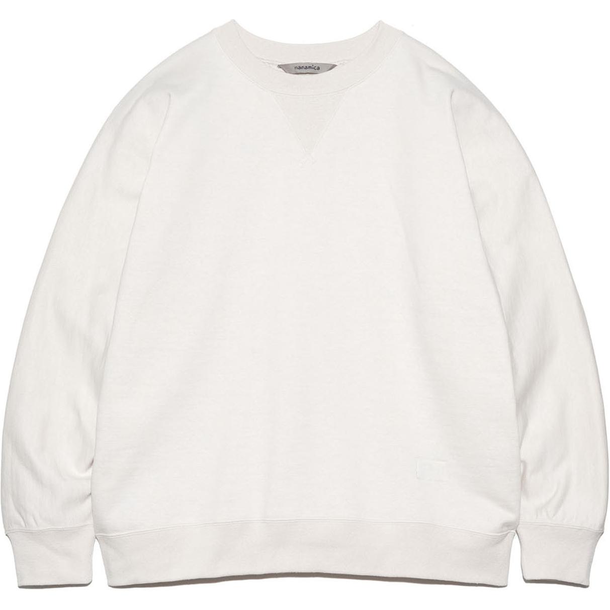 Order NEIGHBORHOOD Solid Crewneck Pullover Sweatshirt Warna Putih Gading. SUHS417-ST