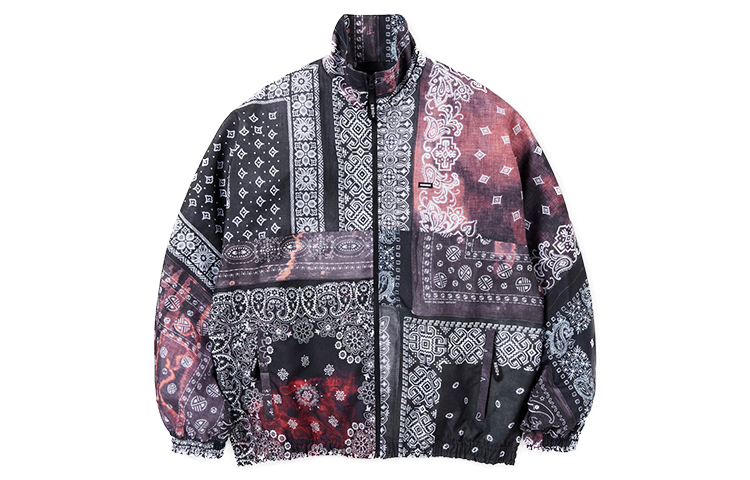 NBHD AW20 Paisley Track-b Jacket Couple's Edition 202AQNH-JKM08