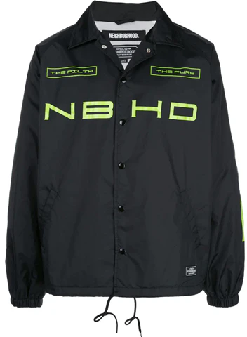 neighborhood-black-breathable-jacket-with-green-logo-print-unisex-192-tsnhjkm-09