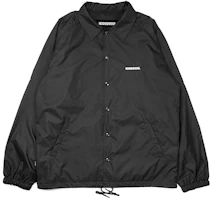 NEIGHBORHOOD Black Casual Coach Jacket 202TSNH-JKM01 NEIGHBORHOOD Black Casual Coach Jacket 202TSNH-JKM01