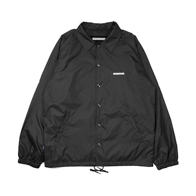 NBHD Black Casual Coach Jacket 202TSNH-JKM01