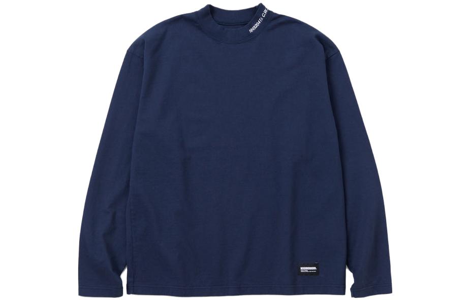 NBHD Classic Mocneck Pullover Long Sleeve Sweatshirt 232FPNH-CSM11