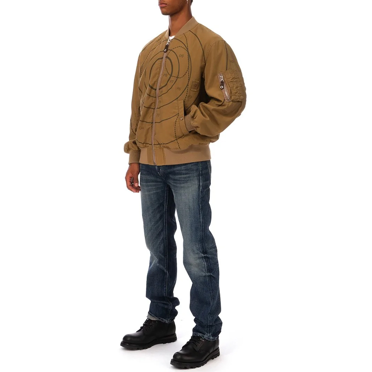 Purchase 네이버후드 자수 그래픽 니트 커프 재킷 남성용. 201AQNH-JKM02