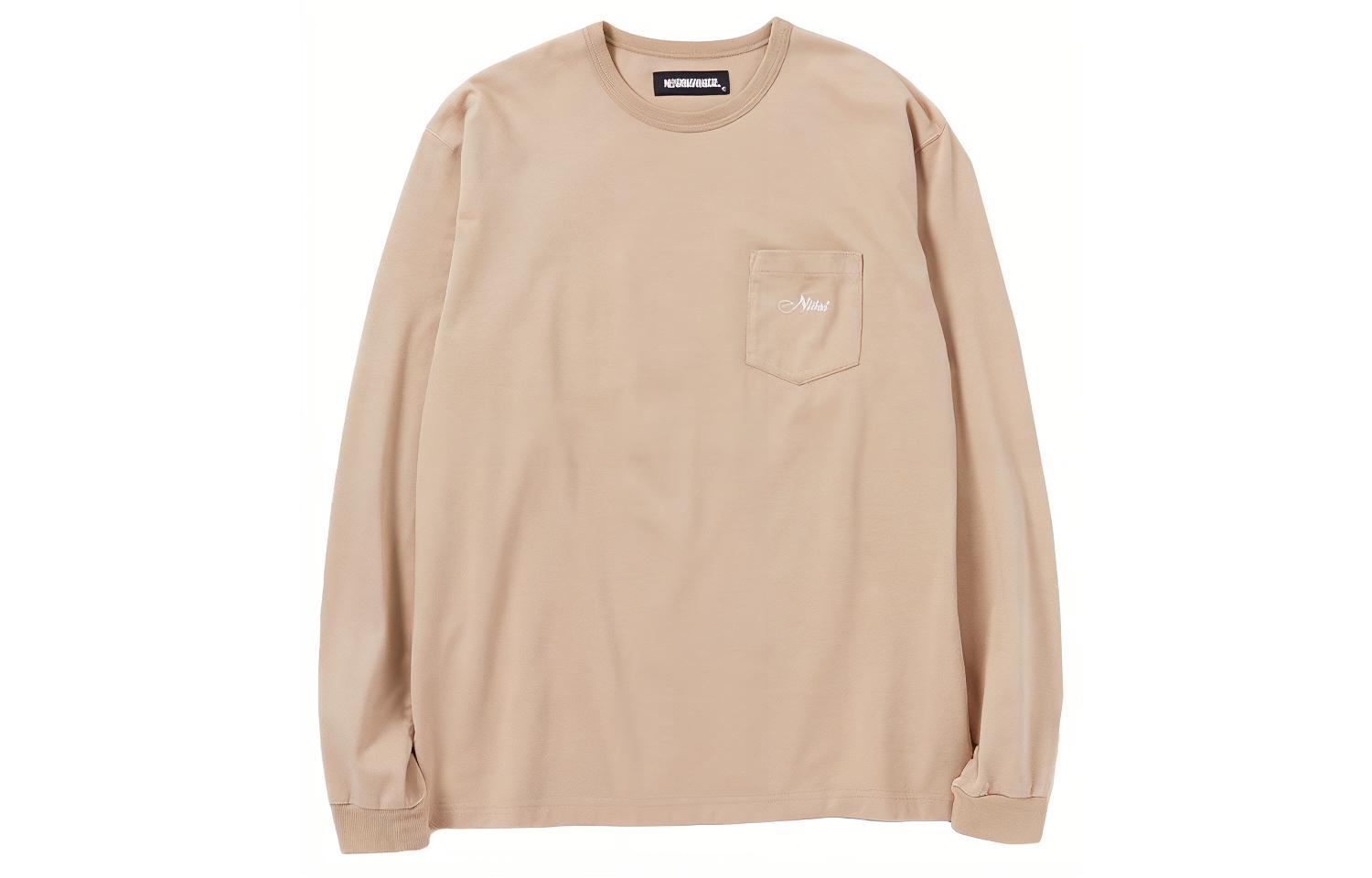 NEIGHBORHOOD FW21 Crewneck Pocket Long Sleeve Sweatshirt Men 212FPNH-CSM01