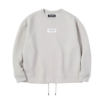 NBHD FW21 Logo Crewneck Sweatshirt 212OKNH-CSM04