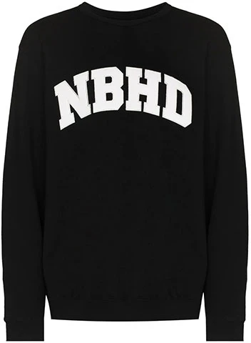 neighborhood-fw-21-logo-embroidered-pullover-sweatshirt-men-black-212-fpnh-csm-02-black